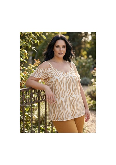 Hanezza Büyük Beden Zebra Desenli Şifon Bluz: Feminen Şıklık Ve Konfor Hardal - 526580208 Hardal Hanezza Büyük Beden Zebra Desenli Şifon Bluz: Feminen Şıklık Ve Konfor Hardal - 526580208 Hardal