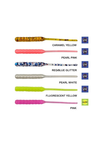 Kendo Arrow Worm Lrf Silikonu 5,5cm 12 Adet