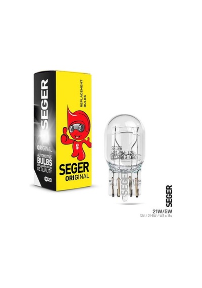 Seger Ampul W21/5w 12v 21/5w W3x16q T20 B. Dipsiz Standart Yenileme IS00-SEGER 208956