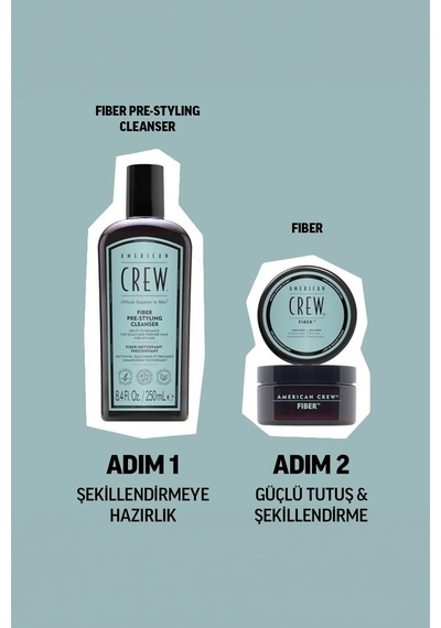 Crew Fıber Shampoo 250ml & Fıber 50g Diğer
