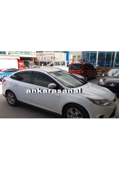Ford Focus 3 Mügen Cam Rüzgarlığı Sedan 2011-2015 Arası4 Lü Takım N11.37498