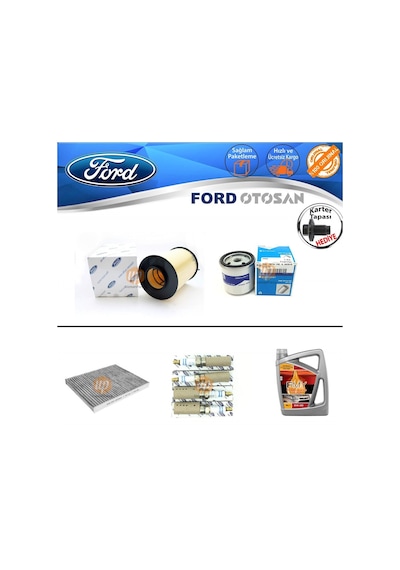 Ford Focus 2 1.6 Benzinli Filtre Bakım Seti 2008-2011 (373250170)