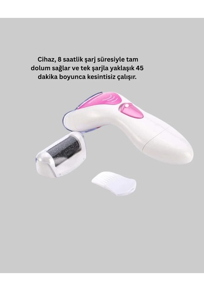 Kadın Bakım Seti Epilasyon 4 Başlık İle Kablosuz Kullanım