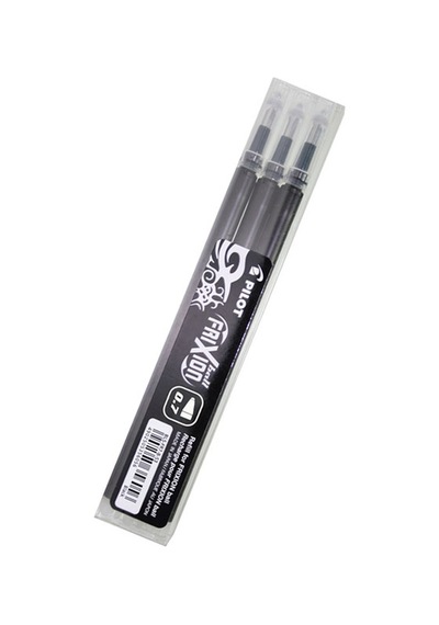 Pilot Frixion 0,7 Siyah Refill 3'lu Set Bls-Fr7-B-S3