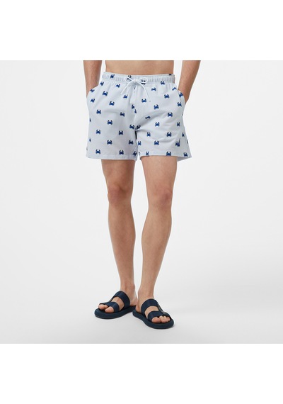 Nautica Erkek Lacivert Regular Fit Çizgili Deniz Şortu 052 T55114t Mavi