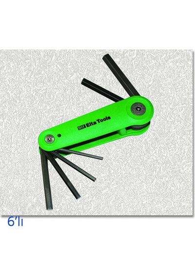 Elta Kaset Allen Anahtar Tk. 6'Lı