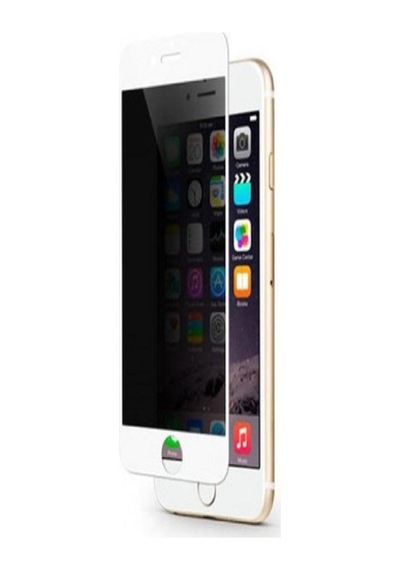 Apple Uyumlu   iPhone 7/8 Privacy Cam Ekran Koruyucu-beyaz