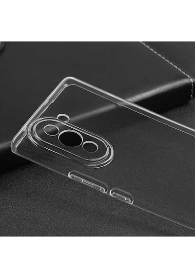 Zore Huawei Nova 10 Pro Kılıf Süper Silikon Kapak - Renksiz Renksiz