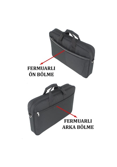 Laptop Çantası 17.3" & 17 Basic Omuz Askılı 8683255011981