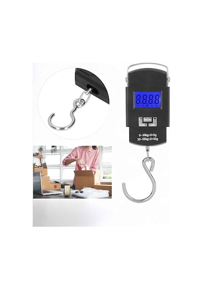 50 Kg El Kantarı Ağırlık Ölçer Dijital Ekranlı Kancalı Portatif Diğer 59023241