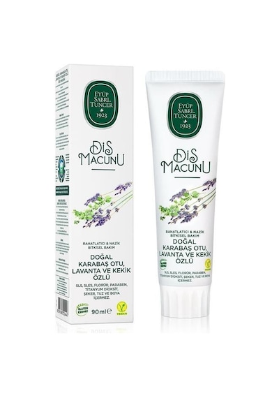 Eyüp Sabri Tuncer Diş Macunu 90ml. Karabaş&lavanta