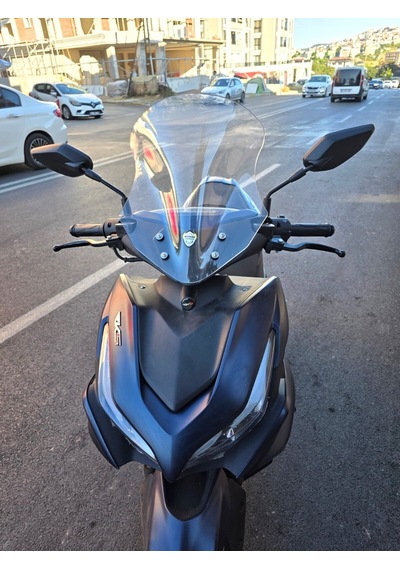 Motocam Rks Arome 125 Ön Cam 2022-2026 Model 43cm Şeffaf Renkli Sportif