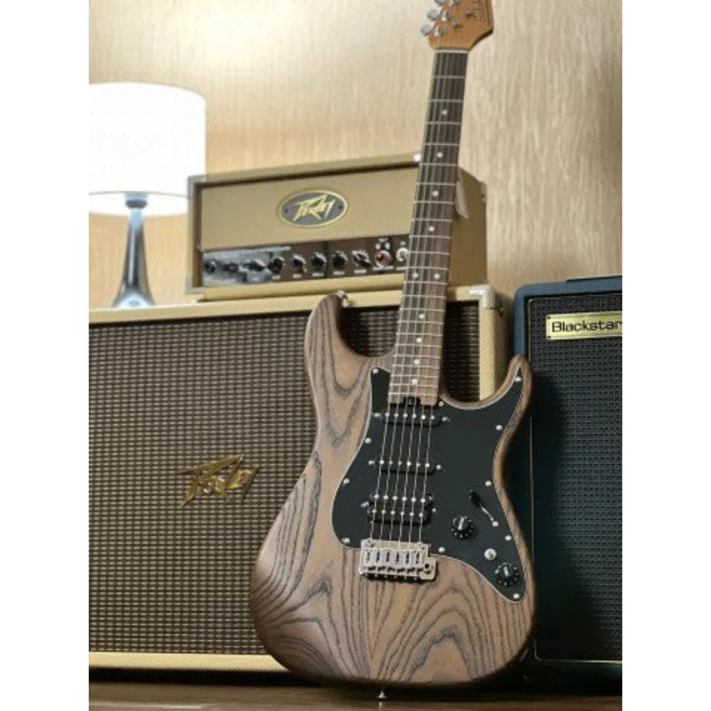 Soloking Ms-1 Classic Ash İn Torched Black With Rosewood Fb Special Run W/gigbag Natural