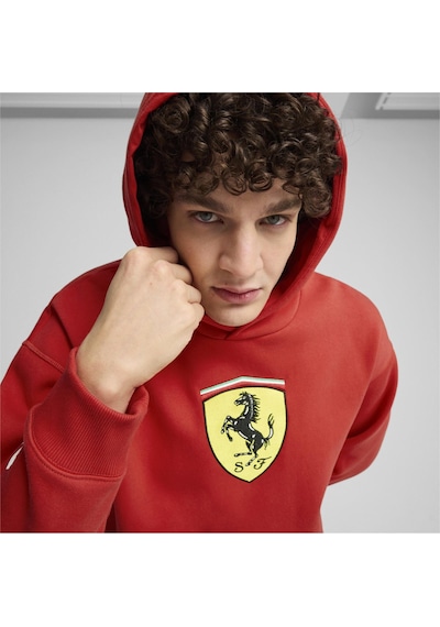 Puma 62705402 Ferrari Race Bigshield Hdie Erkek Sweatshirt 001