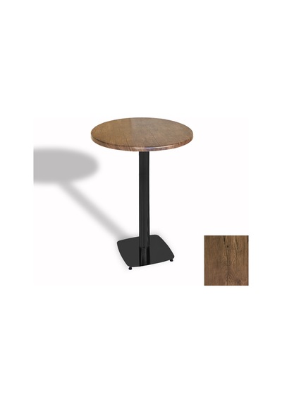 Bistro Masa Tokyo Esb - Werzalit, Wermodin Ve Allzalit Tabla 70 Cm Çap - Rustic Dark Çok Renkli Bistro Masa Tokyo Esb - Werzalit, Wermodin Ve Allzalit Tabla 70 Cm Çap - Rustic Dark Çok Renkli