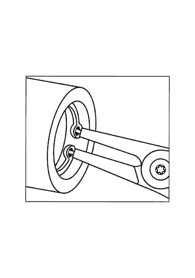 Würth Segman Pensesi C Tipi Din 5256 Iç Segman Pensesi 40-100Mm