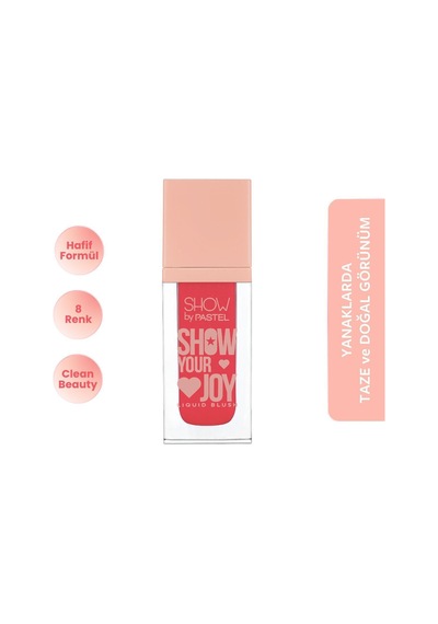 Show By Pastel Show Your Joy Liquid Blush - Likit Allık 56