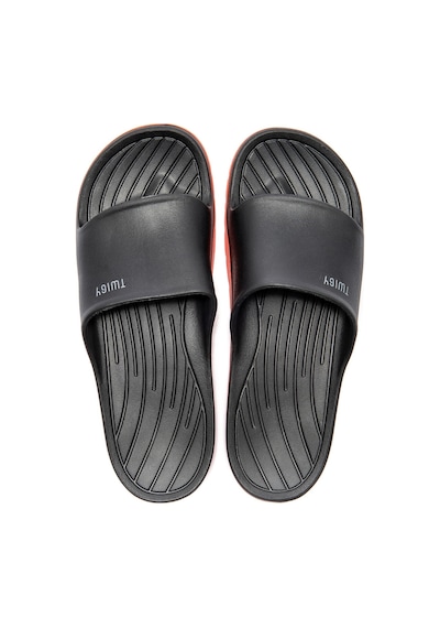 Twigy Demba Erkek Terlik Siyah Turuncu 40/45 DD0566 Siyah