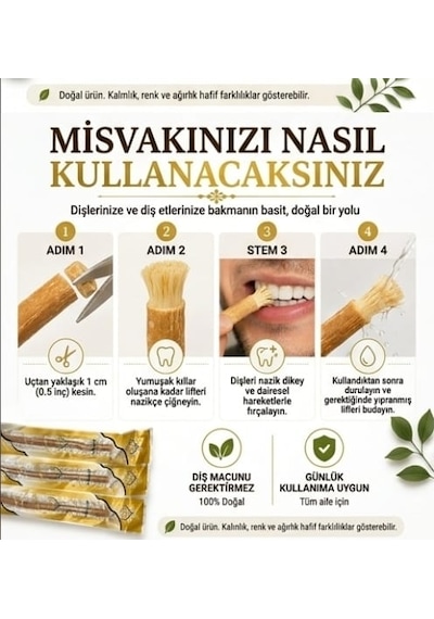 Myreal Doğal Taze Misvak