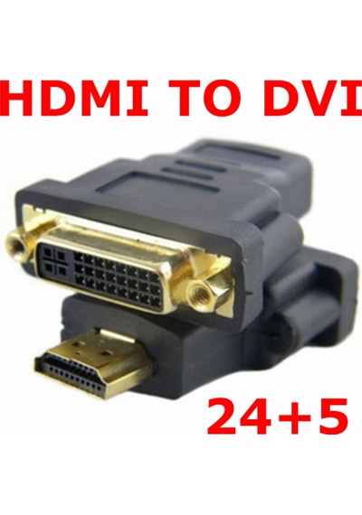 Turbosepet Hdmi Erkek Dvi Dişi Dönüştürücü Hdmi Dvi 24+5 Kablo Çevirici 552903409