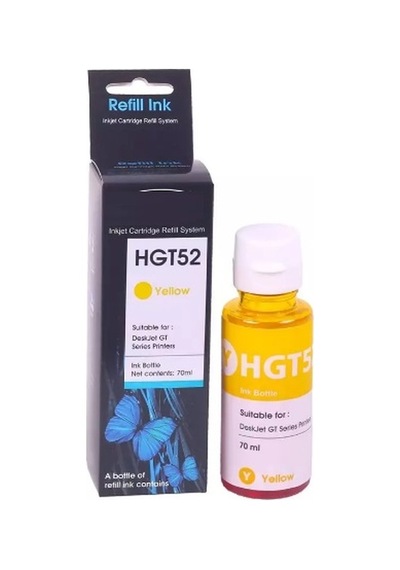 Gt52y Sarı Moh56a Şişeli Mürekkep 70ml Hp Uyumlu 89998030
