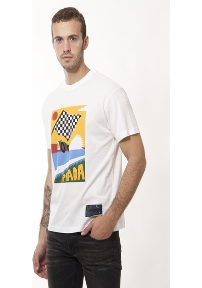 Yeni Prada Erkek Tshirt (312805383) Beyaz