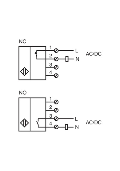 Pepperlfuchs Nbn40-u1-uu ,kübik/40mm Ac/dc-no/nc Endüktif Sensör
