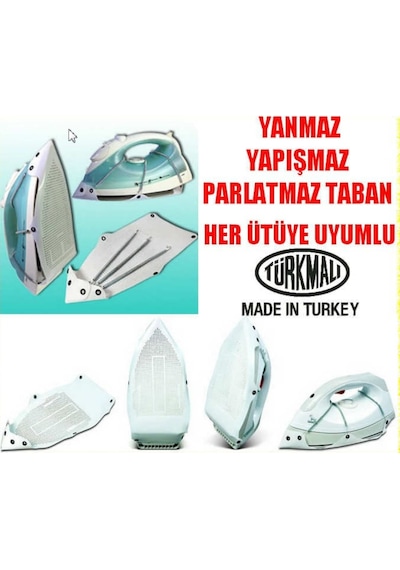 Teflon Yanmaz Yapışmaz Ütü Altlığı Tabanlık Ütü Tabanlığı Silik