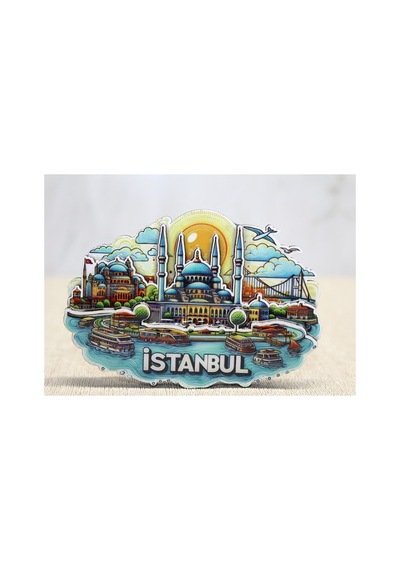 Ahşap İstanbul Temalı Magnet 0.75 LT - 2.5 LT - 12 KG 20483451