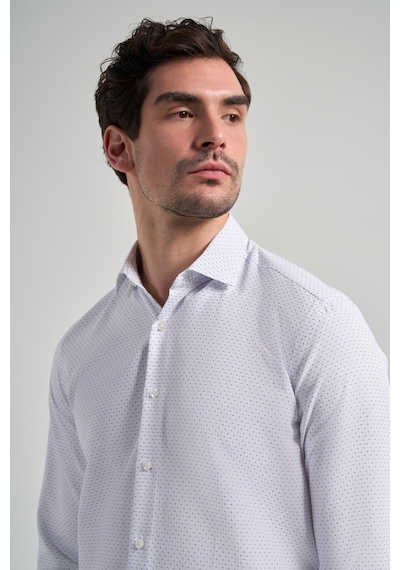 İmza Uzun Kol Desenli Armürlü İtalyan Yaka Cepsiz Pamuklu Classic Slim Fit Gömlek 1004250196 Koyu Lacivert İmza Uzun Kol Desenli Armürlü İtalyan Yaka Cepsiz Pamuklu Classic Slim Fit Gömlek 1004250196 Koyu Lacivert