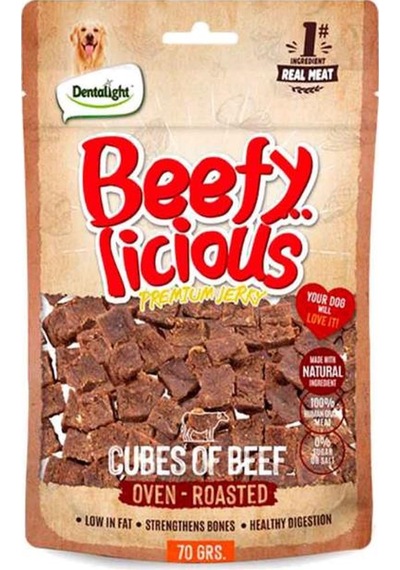 Dentalight Beefy Cube Sığır Etli Köpek Ödül Küpleri 70 Gr