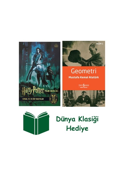 Harry Potter Film Dehlizi Kitap 1 - Orman, Göl Ve Gök Yaratıkları + Geometri + Dünya Klasiği Hediye