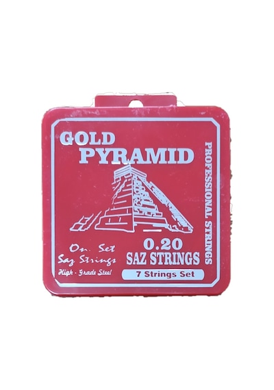 Pyramid 0.20 Uzun Sap Bağlama Saz Teli+Tezene
