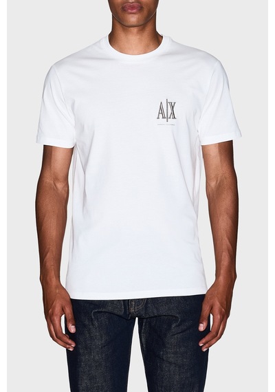 Armani Exchange Erkek T Shirt Xm000365 Af12308 U0009 Beyaz Beyaz