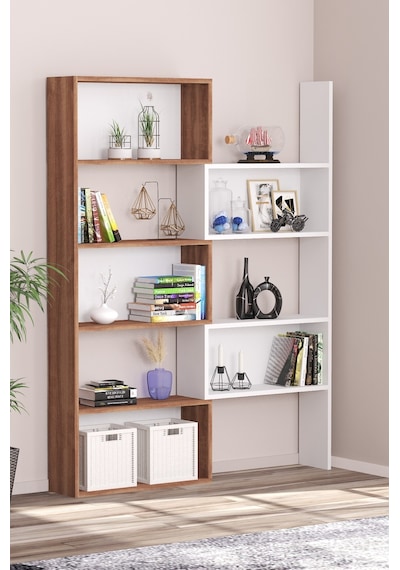 Bicabin Bicabin Ayarlanabilir Raflı Dekoratif Modüler Kitaplık