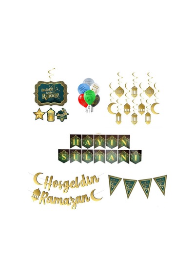 Ramazan Süsleri Hoşgeldin Ya Şehri Ramazan Set 11 Ayın Sultanı 6