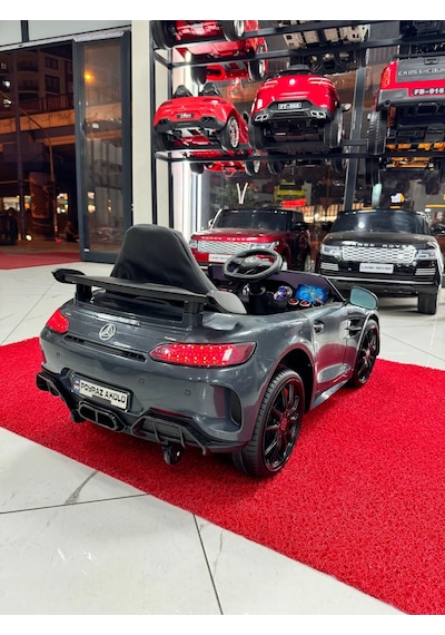 Oyuncak Sepetim Mercedes Gtr 12 Volt Akülü Araba Antrasit