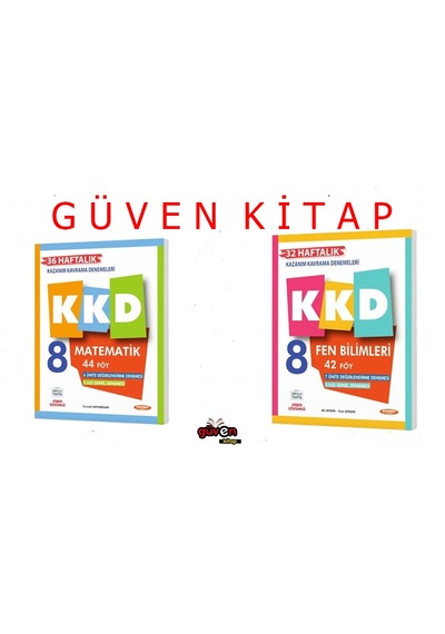 Fenomen Yayınları 8.sınıf Kkd Matematik Fen Deneme Seti