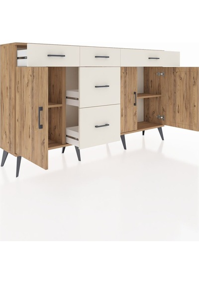 Arges Konsol 2 Raflı 5 Çekmeceli 3 Kapaklı 176x30x99 Çam-çam/aytaşı Atlas Çam/aytası - Atlas Çam Arges Konsol 2 Raflı 5 Çekmeceli 3 Kapaklı 176x30x99 Çam-çam/aytaşı Atlas Çam/aytası - Atlas Çam