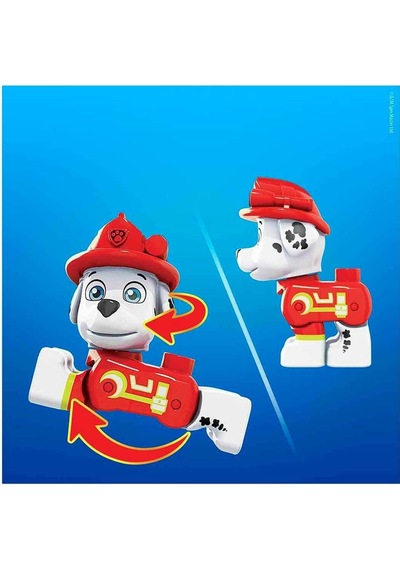 Mega Bloks Paw Patrol The Mighty Movie Film Karakter Lego Figürleri - Marshall - 1