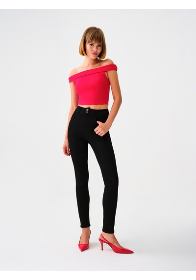 Push-up Skinny Fit Kadın Pantolon Denim