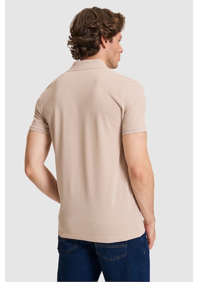 U.s. Polo Assn. Erkek Taş Tişört Basic 50322347-vr049 Taş Rengi