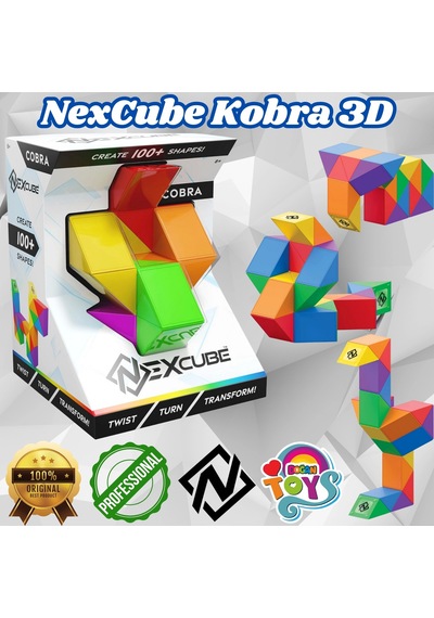 Orijinal Nexcube Kobra Küp - Nexcube Speed Cube - Nexcube 3d Puzzle Küpü - Zeka Küpü - Rubik Küp