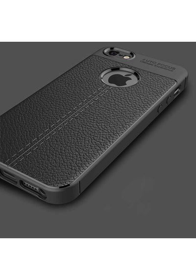 Apple Uyumlu iPhone 5 Kılıf Zore Niss Silikon Kapak Kırmızı