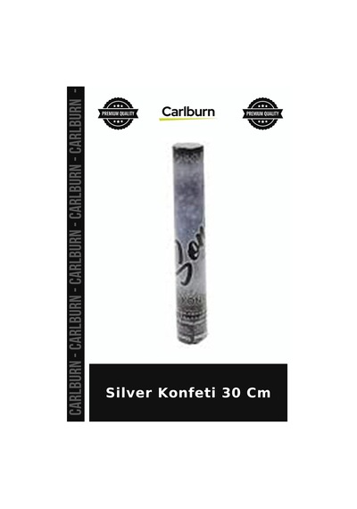 Özel Üretim Parti Kutlama Eğlence Organizasyon Silver Konfeti 30 Cm.