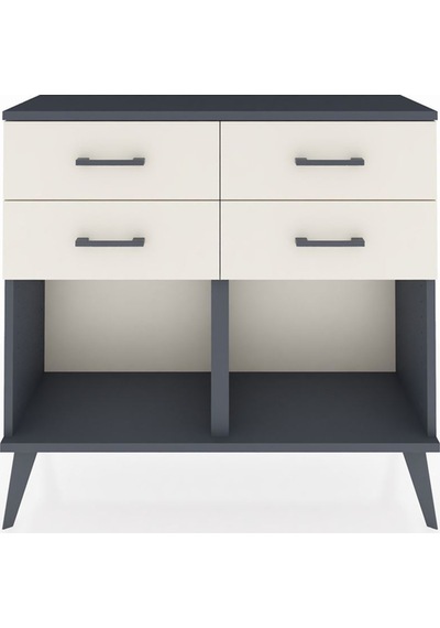 Arges Şifonyer 4 Çekmeceli 88x30x80 Antrasit-antrasit/aytaşı Antrasit/aytaşı Arges Şifonyer 4 Çekmeceli 88x30x80 Antrasit-antrasit/aytaşı Antrasit/aytaşı