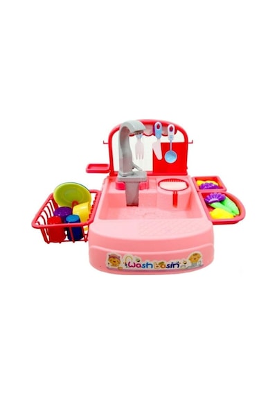 Galtoys Modern Çeşmeli Lavabo Oyun Seti Pilli Mutfak Oyuncak Bula