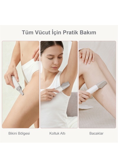 Touchbeauty Tb25549 Çok Başlıklı Kablosuz, Bikini Ve Özel Bölge Tüy Kısaltma Cihazı