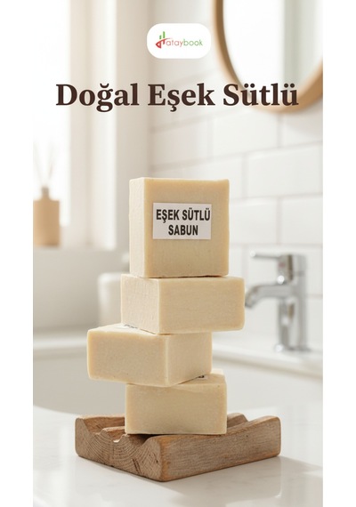Eşek Sütü Sabunu Doğal 6 Adet 1kg El Yapımı Doğal