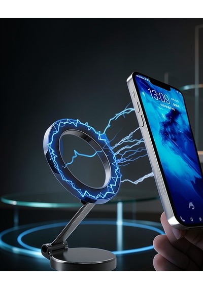 Araç İçi Telefon Tutucu Katlanabilir Manyetik Tasarım Uucztelefont3 Belirtilmemiş